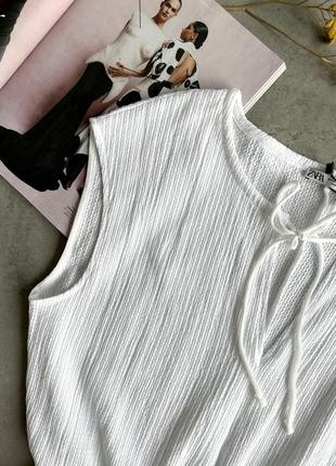Белое романтичное платье от zara, легкое платье, нежное платье3 фото