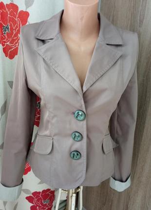 Женская одежда/ стильный деловой пиджак/ 46/48 размер