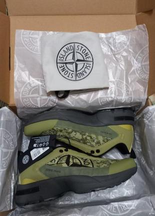 Оригинал кроссовки stone island grime sneakers, оригинальные кроссовки stone island5 фото