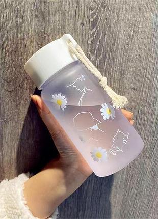 Пляшка пластикова прозора для води, без бісфенолу