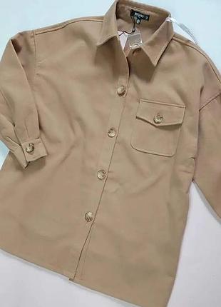 Оверсайз куртка-сорочка