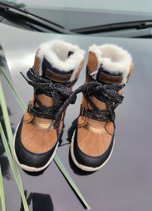 Новые зимние ботинки geox flexyper2 фото
