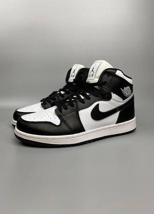 Nike air jordan 1 retro high black white
