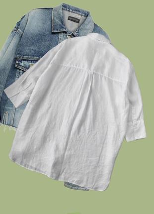 100% льняная рубашка opus3 фото