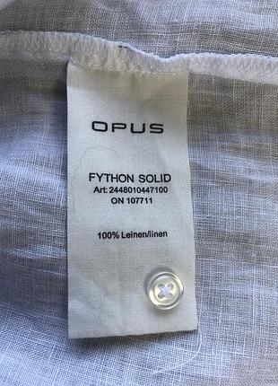 100% льняная рубашка opus6 фото
