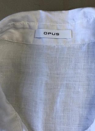 100% льняная рубашка opus4 фото