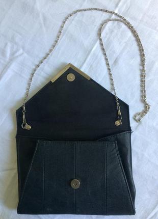 Черная сумка клатч с стразами miss selfridge.