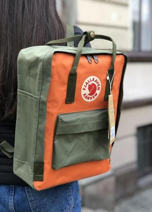 Крутой рюкзак унисекс fjallraven kanken classic5 фото