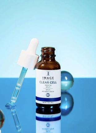 Восстанавливающая сыворотка для лица image skincare clear cell restoring serum