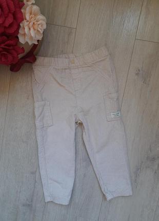 Вельветові штани брюки marks&spencer
