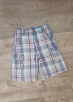 Удлиненные шорты бермуды для мальчика 122-128 см, rebel