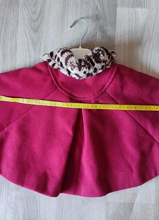 Пальто/пончо 12/18 мес disney 6