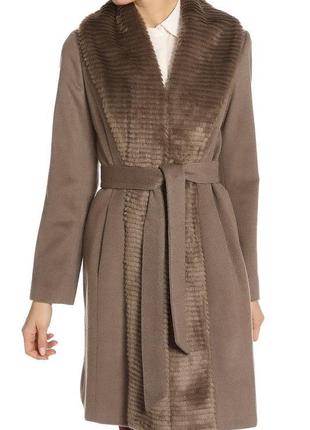 Пальто шерсть ellen tracy