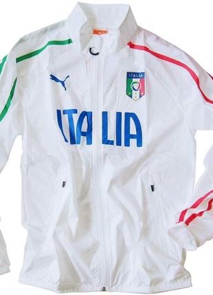 Куртка вітровка puma figc italia walk-out -xl6 фото