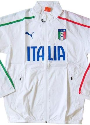 Куртка вітровка puma figc italia walk-out -xl5 фото