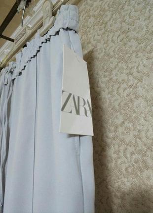 Стильные легкие брюки брюки джоггеры бренд зара zara, р.м6 фото