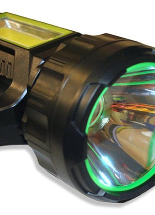 Фонарь hel-t95 ручной переносной на солнечной батарее 7 режимов освещения...