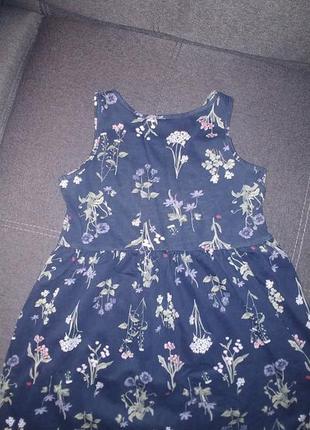 Платье h&m, англия, 4-6 лет 2