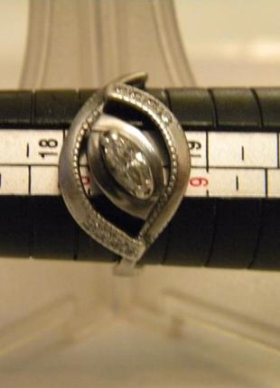 Кольцо серебро 925 проба украина хс42 №15859 фото