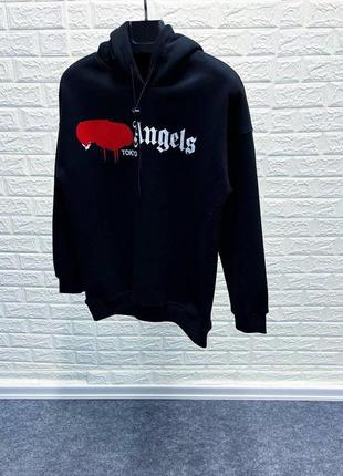 Худі тепле чоловіче флис худи palm angels