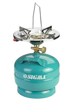 Комплект газовий кемпінг з п'єзопідпалом comfort 5 л sigma (2903111)