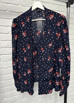 Блуза в цветочный принт