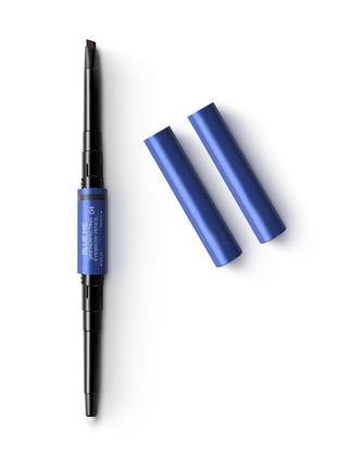 Kiko milano олівець та бальзам для брів  blue me 2-in-1 perfecting eyebrow pencil 04