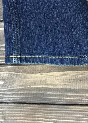 Розкльошені джинси на дівчинку 3-4 роки3 фото