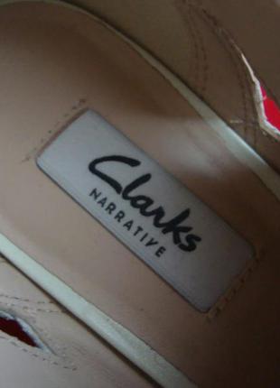 Туфлі clarks натур шкіра 39-40 розмір5 фото