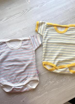 Новые боди с коротким рукавом