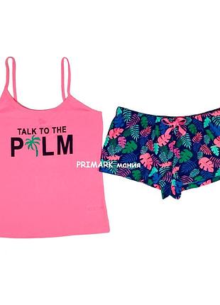 Женская летняя пижама primark