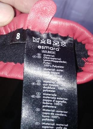 Женские кожаные перчатки asmara3 фото