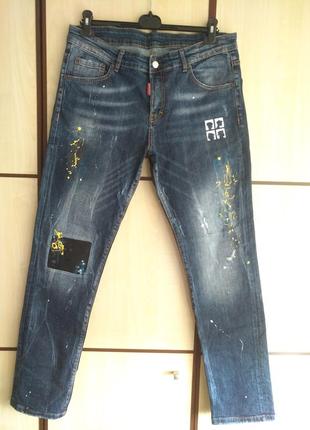 Dsquared gorillaz edition джинсы мерч