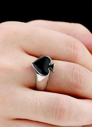 Перстень кольцо/ печатка пика2 фото