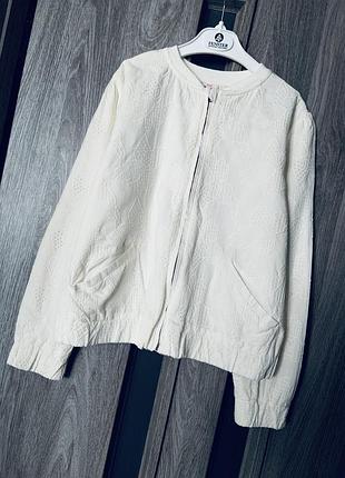 Ажурный бомбер куртка ветровка оригинал из франции tape a l’oeil.