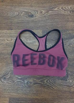 Классный спортивный топ бра reebok оригинал2 фото