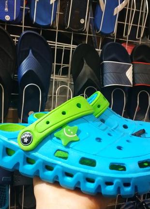 Сабо кроксы детские calypso р. 30-35 много цветов и размеров