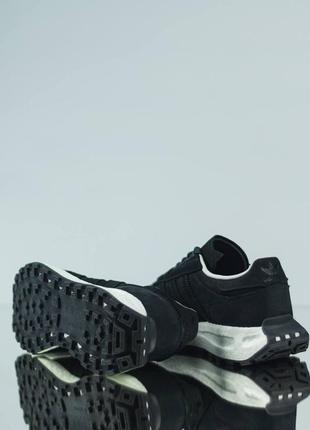 Adidas retropy e5 black nubuk3 фото