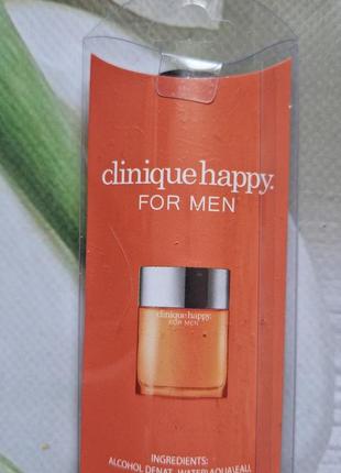 Clinique happy for men чоловічі парфуми2 фото