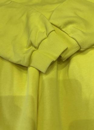 Яркий желтый спортивный костюм4 фото