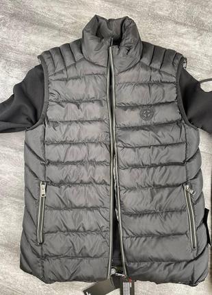 🔥🗝стильний сет🗝🔥  жилет stone island