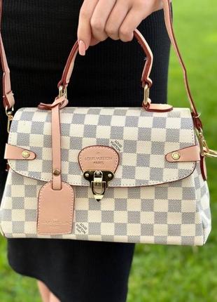 Жіноча сумка louis vuitton 27*17*10 кремова