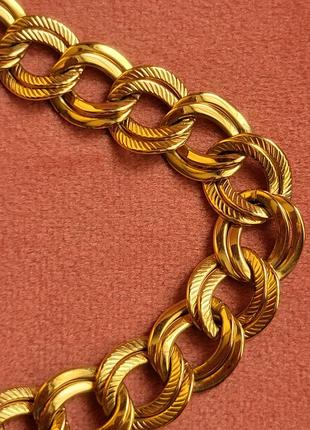 Шикарний ланцюг подвійні ланки monet вінтаж