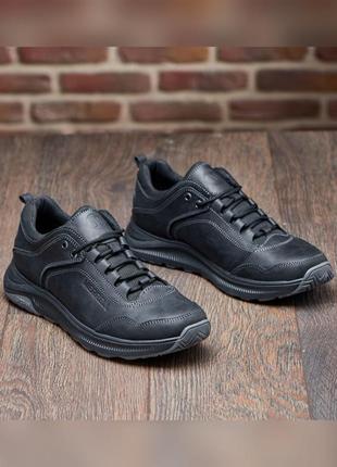 Кросівки чоловічі шкіряні merrell urban nubuck black2 фото