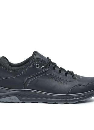 Кросівки чоловічі шкіряні merrell urban nubuck black8 фото