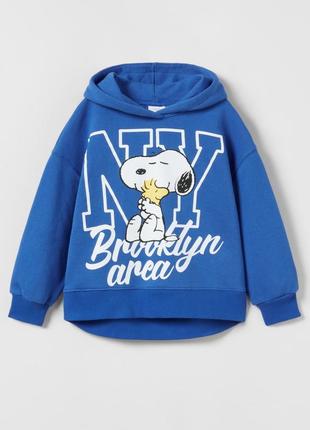 Худі толстовка світшот снупі, худи свитшот кофта снупи snoopy zara1 фото