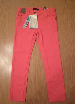 Стильні рожеві джинси на 6, 11-12 років