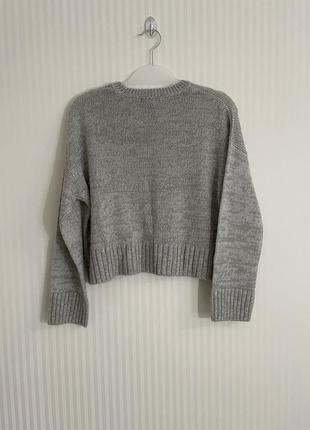 Модный свитер укороченный new look, размер м2 фото