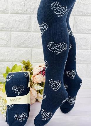 Махровые детские колготки для девочки турецкие тм arty