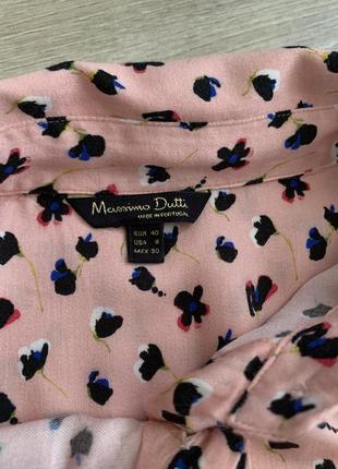 Онигінальна і базова блуза сорочка massimo dutti2 фото